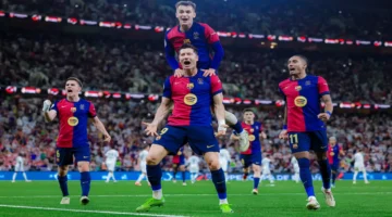 اللقاء المنتظر.. برشلونة وآينتراخت فرانكفورت في دوري أبطال أوروبا 2025 اليوم والقناة الناقلة